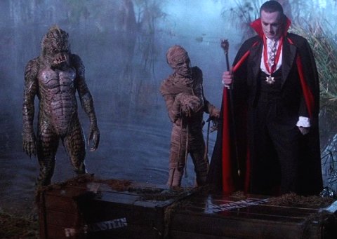 Dracula is gathering the world's monsters together for some sinister purpose. Can the Monster Squad foil their dastardly plans?